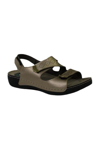 

sandals women's gold comfort anatomical 156629, Black