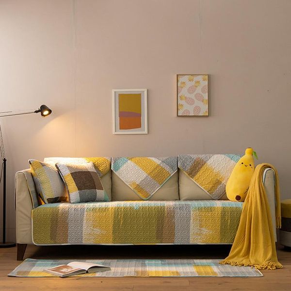 

chair covers 46slipcover sofa cover non-slip four season universal stretch cushion arm towel for 3-seater living room