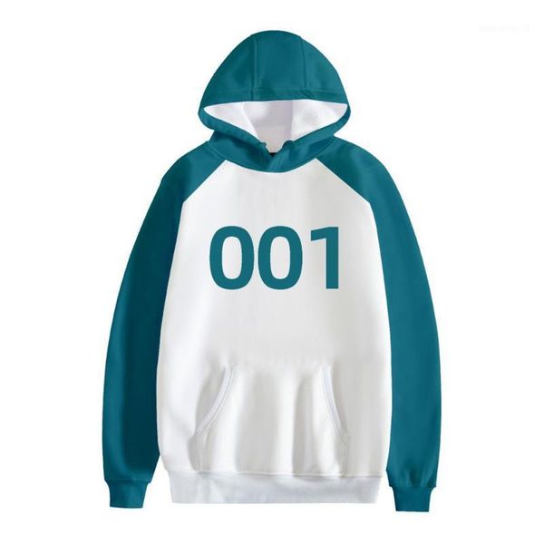 

men's hoodies & sweatshirts 3d printing squid game men women harajuku hip hop kids pullovers casual boys girls hooded1, Black