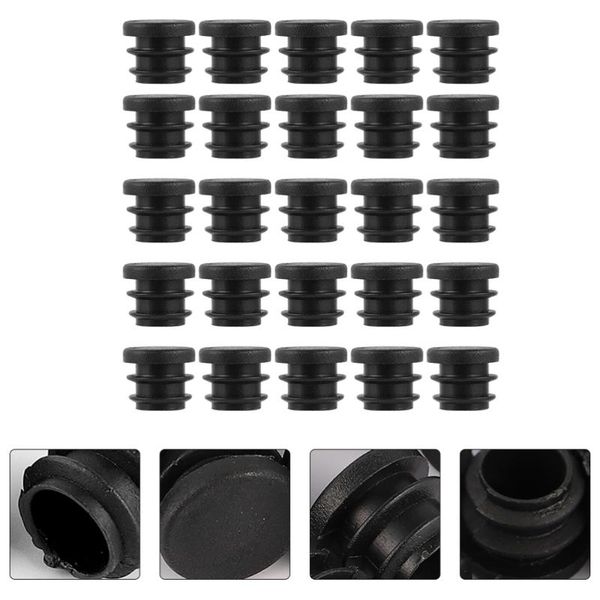 

carpets 100pcs 20mm round cover furniture leg plug blanking end caps tube bung