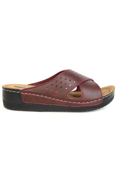 

slippers 459-66 hyacinth burgundy casual comfortable women, Black