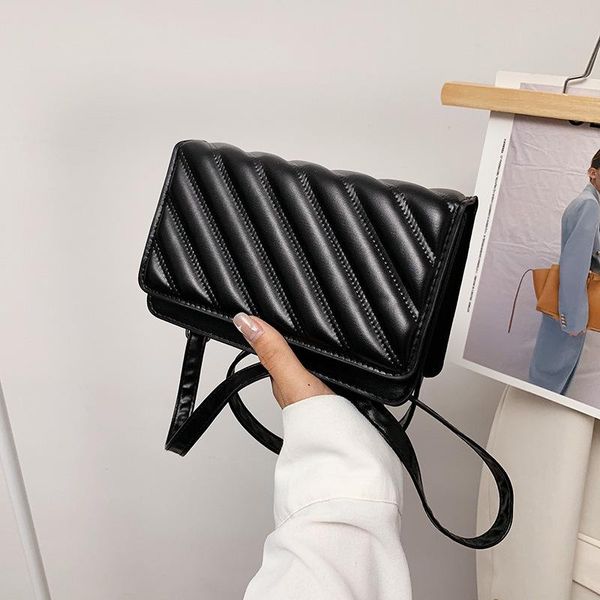 

evening bags 2021 fashion messenger bag simple design women soft leather casual shoulder satchels handbags little