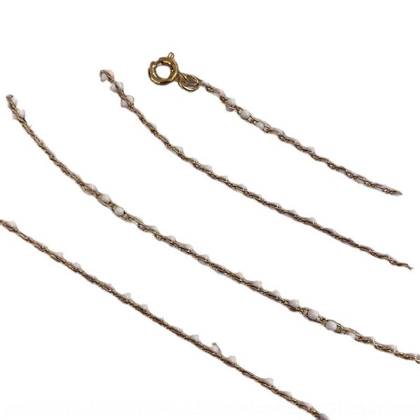 

PCQ6 transparent korean beaded chain with diamond mesh red mask necklaceversatile eye chains glasses and beaded glasses necklacepearl