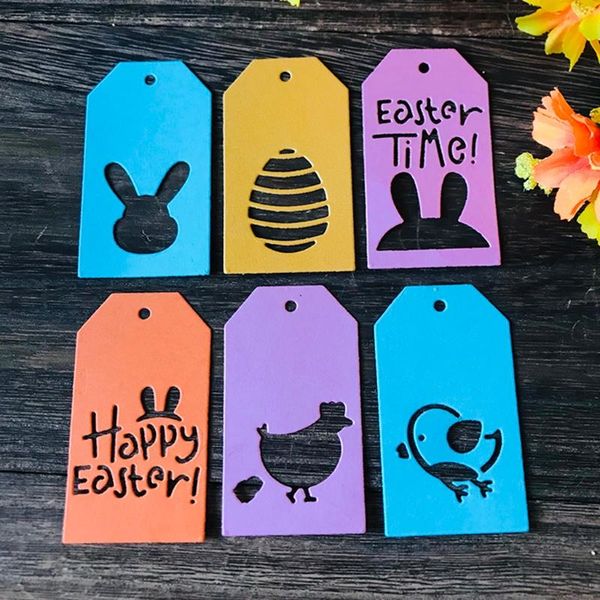 

painting supplies easter label tag metal cutting dies stencil scrapbooking diy stamp paper