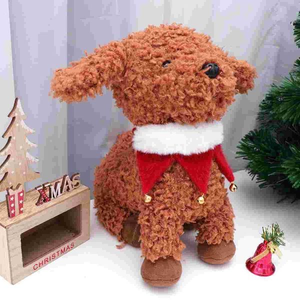 

dog apparel christmas themed pet scarf jingling bell neckerchief cat puppy triangle neck costume accessories (christmas bells xs,