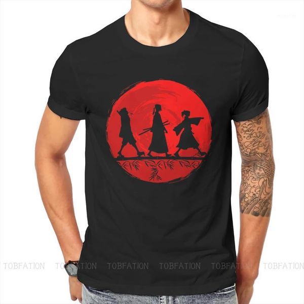 

men's t-shirts samurai unique tshirt champloo manglobe mugen jin fuu anime design gift idea t shirt stuff, White;black