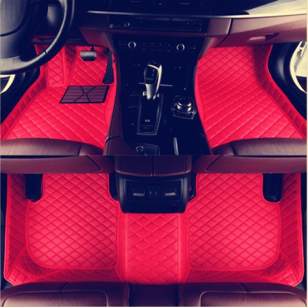 

7 seat car floor mats protection cover for toyota highlander us