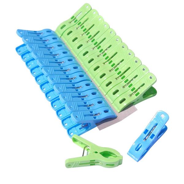 

clothing & wardrobe storage high 24pcs/set clothes pegs strong windproof laundry clothespins plastic clip hangers for underwear socks drying