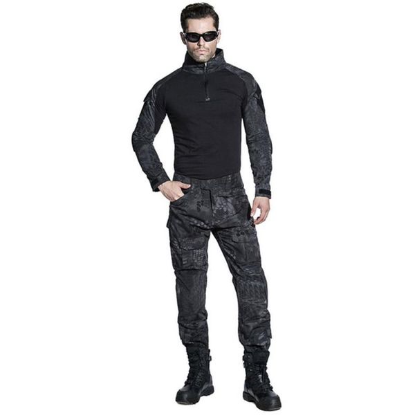 

hunting camouflage tights set special tactical outdoor clothes polyester fiber suit sets, Camo