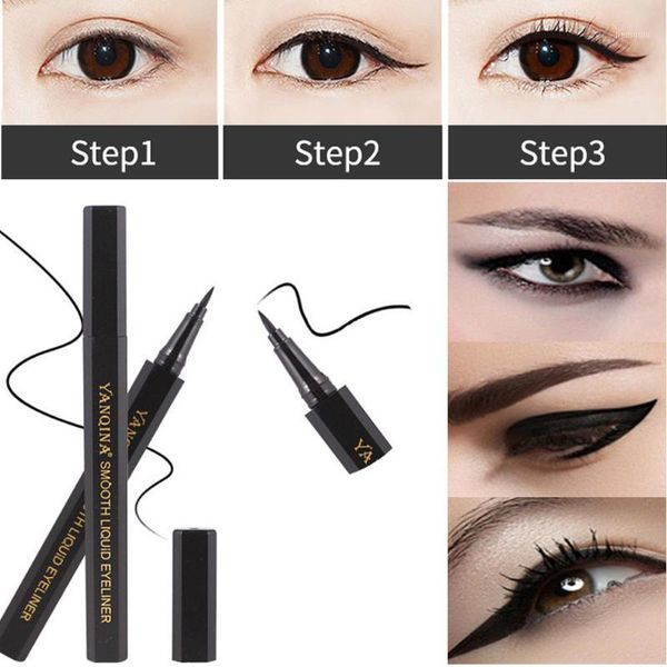 

cat eyeliner eye makeup double waterproof tool no smudge liquid pen cosmetic tools1