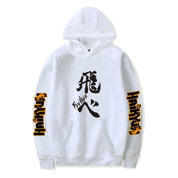 

men's hoodies & sweatshirts cosplay anime haikyuu hoodie men women harajuku sweatshirt autumn winter tracksuits hooded clothing, Black