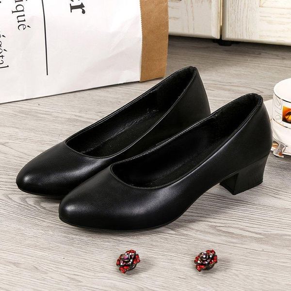 

dress shoes high heels women pumps pointe nice spring square heel woman tyu7, Black