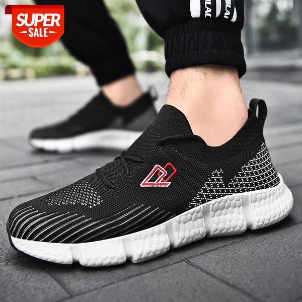 

summer men's shoes low cut lightweight breathable mesh sports running lovers fashion casual #7b0e