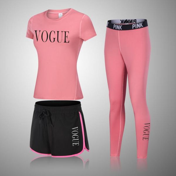 

2/3 piece set women yoga sets female sport gym suits wear running fitness suit short sleeve clothing outfit