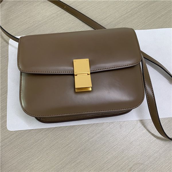 

womens handbags real leather bags cross totes fashion bag flip purse black green brown handbag 24cm