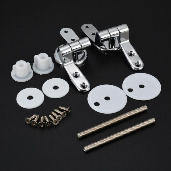 

toilet seat covers chrome hinges with fittings replacement mountings lid hinge accessories zinc alloy