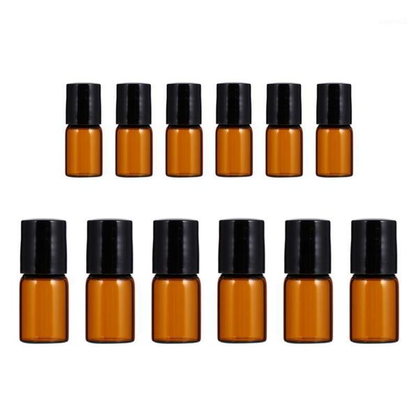 

storage bottles & jars 12pcs practical roller glass refillable bottle roll-on