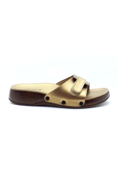 

slippers women's golden yellow, Black