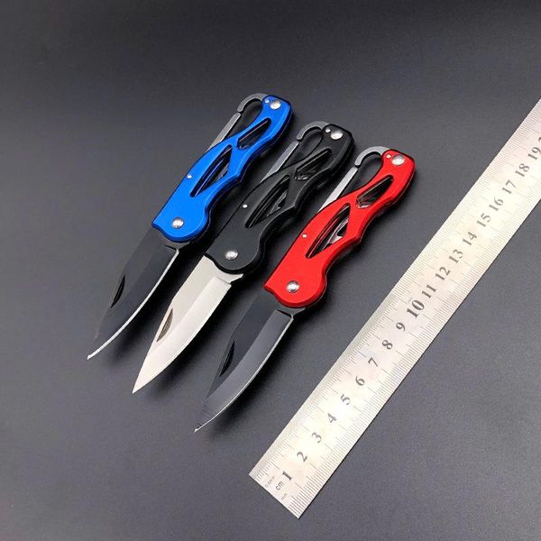 

keychains multi-function 3d metal keychain for man the ornament folding mini knife key chains jewelry, Silver