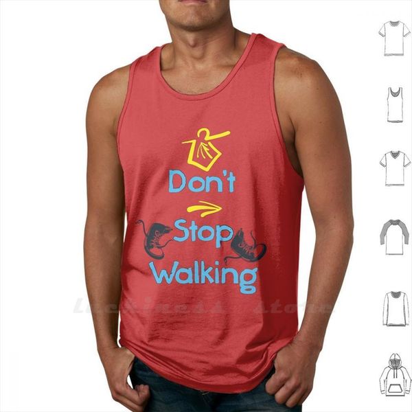 

dont swalking buen mens camino tank diy print quotes de, White;black