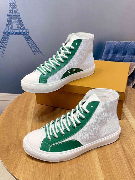 

dress shoes men's shoes high sneakers fashion paris designer luxury casual flat running fitness couple high-end leather quality 6vsf, Black