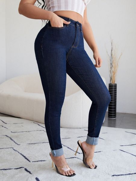 

sxy high waist skinny jeans r8qn#, Blue
