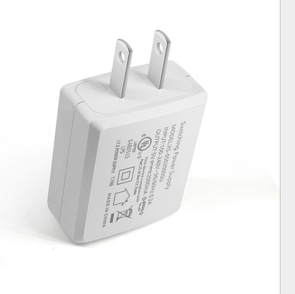 2021 Alimentatore per stringhe di luci LED 100-240V 3V 1A 3W Adattatore di alimentazione Router HUB Trasformatori Spina USA UE