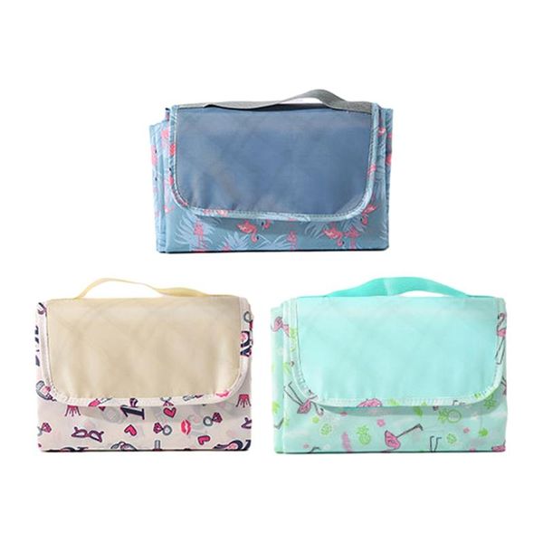 

portable camping mat folding mattress baby climb outdoor waterproof beach pad moistureproof picnic blanket carpets