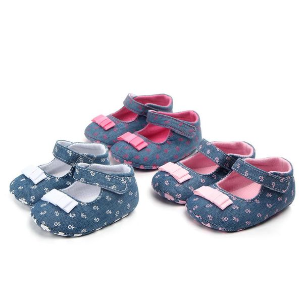 

first walkers 2021 the bow baby shoes soft sole girl casual