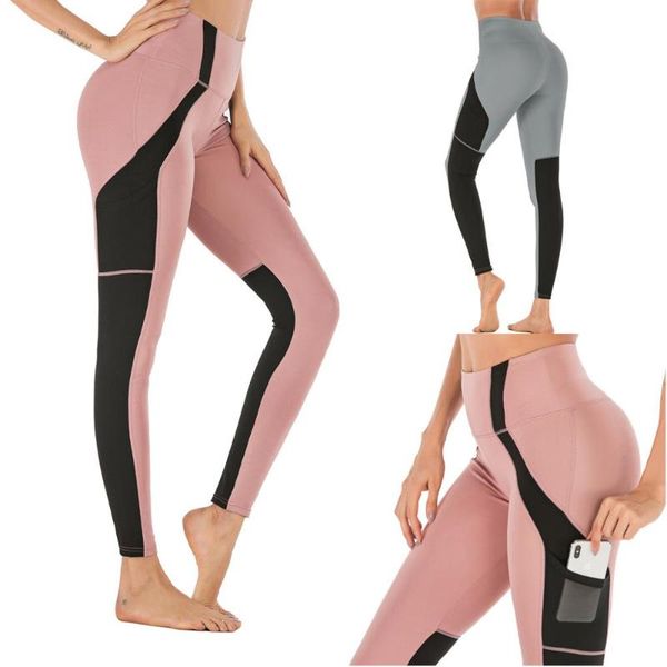 

yoga outfits sotetily women gym seamless pant leggings sport mobil smart phone pocket running jogging workout fitness dropship#0621, White;red