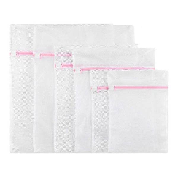 

6pcs/set washing machine special thick suit laundry bag strong and durable for el machines bags