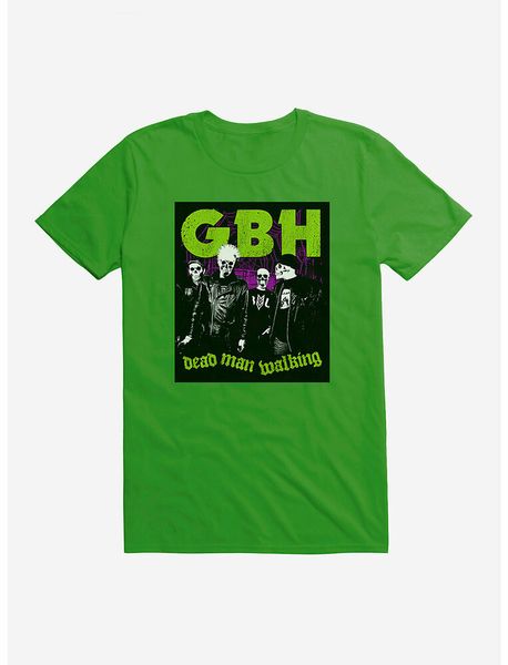 

g.b.h dead man walking t-shirt, White;black