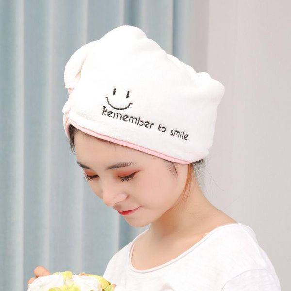 

towel quick dry hair hat rapid drying wrapped super absorbent quick-drying bathing cap household daily necessities