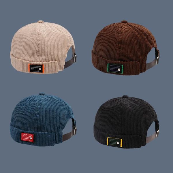 

ball caps fashion embroidery men and women hip hop corduroy summer streetwear retro adjustable casual korea melon soft hats, Blue;gray