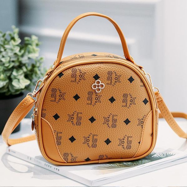 

evening bags style female bag letter print shell trendy fashion one-shoulder messenger handbag