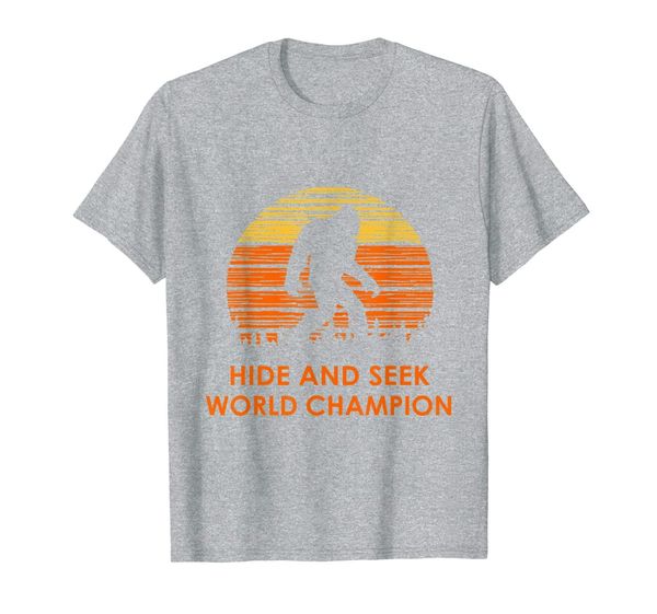 

hide and see world champion t-shirt, White;black
