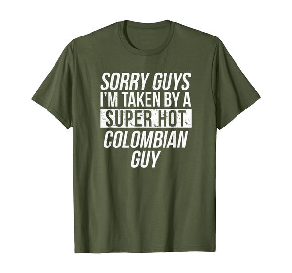 

Sorry Guys I'm Taken Colombian Valentine Love Colombia Tee, Mainly pictures