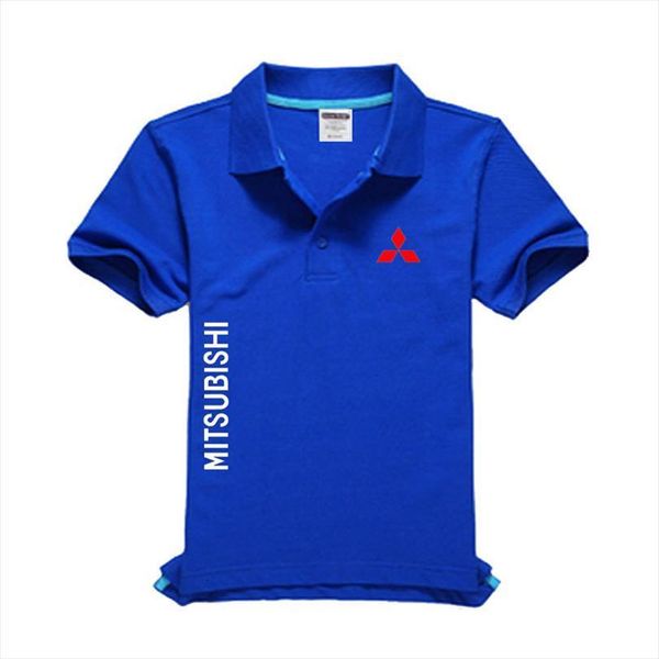 

mitsubishi shirt cotton mens polo short sleeve brands jerseys, White;black
