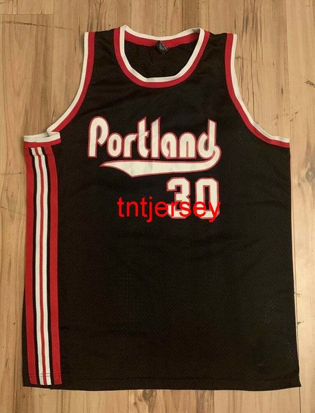 Stitched vintage Rasheed Wallace Swingman Jersey Bordado Tamanho XS-6XL Personalizado Personalizado Qualquer Nome Número Basquete Jerseys