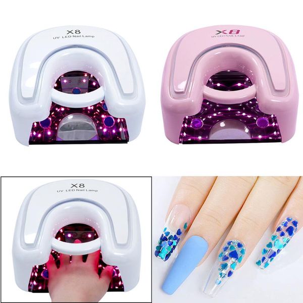 

nail dryers 1pc portable dryer uv led lamp for polish gel auto sensor manicure apparatus tool professional art