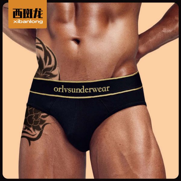 

underpants orlvs trendy men's underwear briefs, Black;white