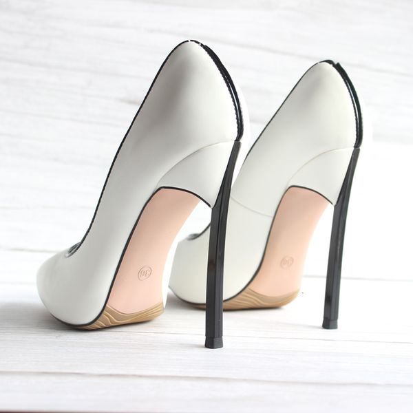 

dress shoes women pumps 8cm or 10cm 12cm heels wedding party pu suede lace upper big size 33-43 fytl, Black