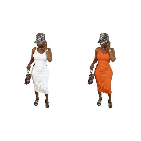 

casual dresses summer bandage dress for women clubwear hollow out lace up backless sleeveless midi, Black;gray