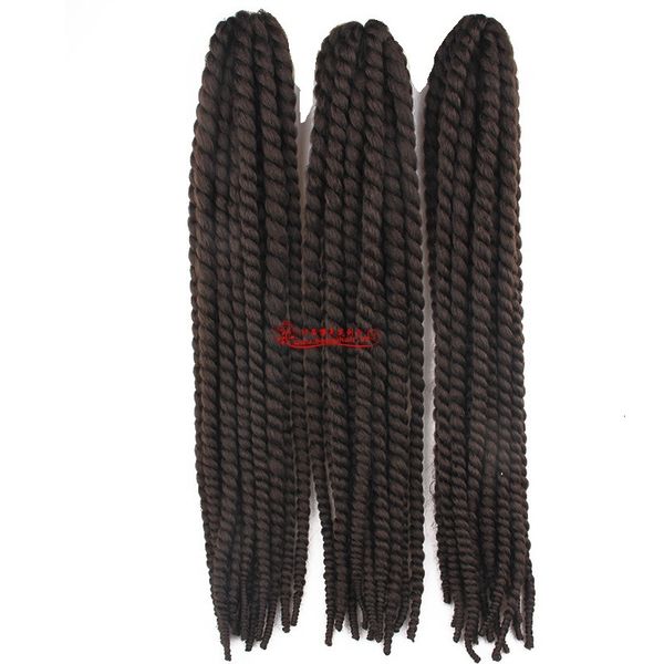 

hand high fluffy temperature silk twist spring hair wig big dirty braid, Black