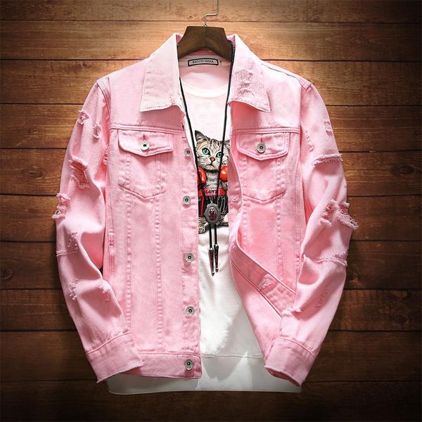 Jackets masculinos Spring e outono Multi-Color Men Jeans Casaco ao ar livre Boutique de compras de turismo de lazer confortável 2021