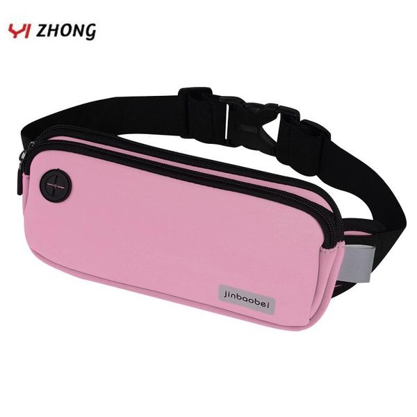 

waist bags fanny pack for headphone plug phone reflective sport band bag fitness jogging marathon waterproof