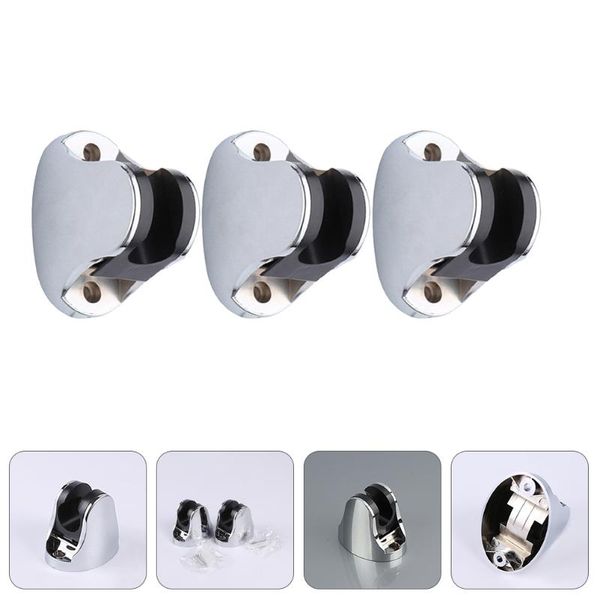 

bath accessory set 3pcs adjustable brackets shower bases for home (random color)