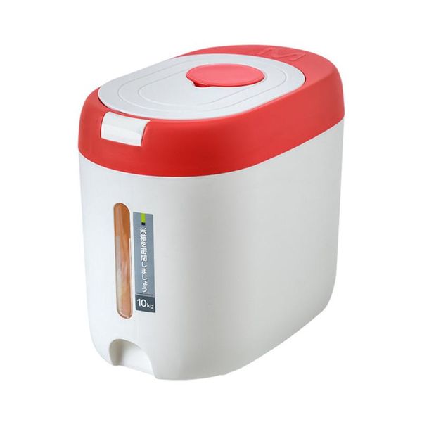 

storage bottles & jars 1pc rice box moisture-proof bin 10kg flour container