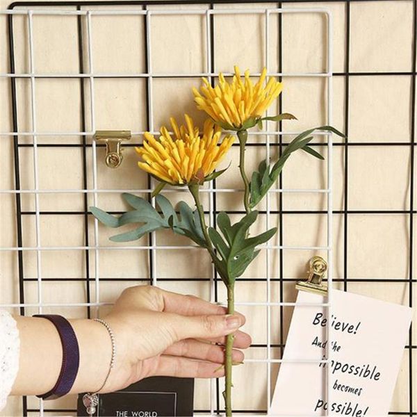 

dragon claw artificial flowers real touch artificiales para decora bouquet home wedding decoration yellow flower z30621 decorative & wreaths