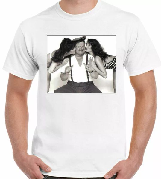 

benny hill t-shirt mens retro father's day british comedy birthday 50th, White;black